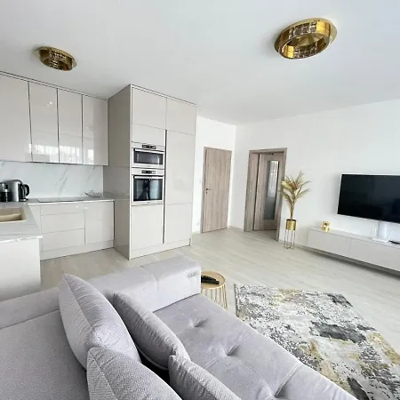 New Luxury Centre With Panoramic View, Free Parking Appartement Bratislava